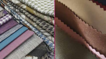 Pri výbere modernej textílie na pohovky je potrebné zvážiť! Najužitočnejšia látka na sedenie
