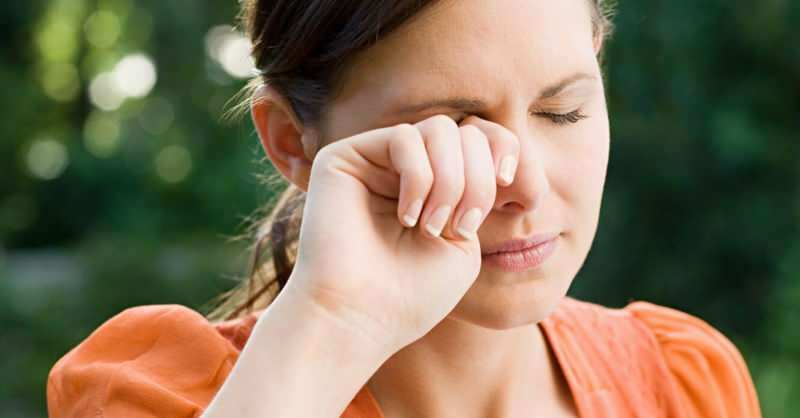 očnú alergiu možno vidieť tromi spôsobmi