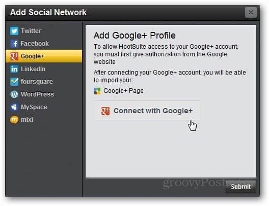 Automatické príspevky Google Plus 2