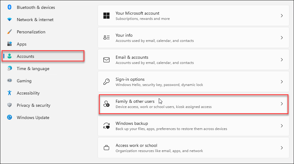 Nastavte rodičovskú kontrolu v systéme Windows 11
